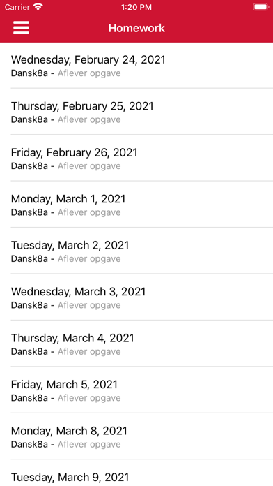 Erhvervsakademi Dania Screenshot