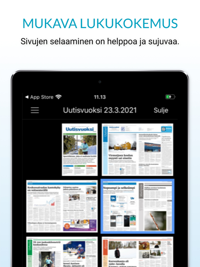 Uutisvuoksi, päivän lehti
