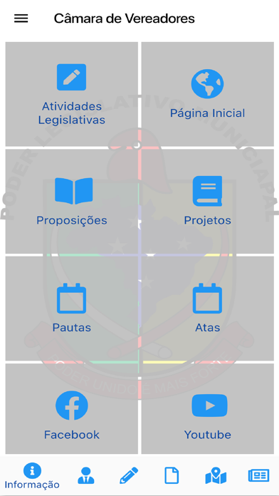 Legislador Screenshot