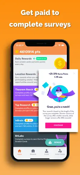 Game screenshot cashKarma Surveys mod apk