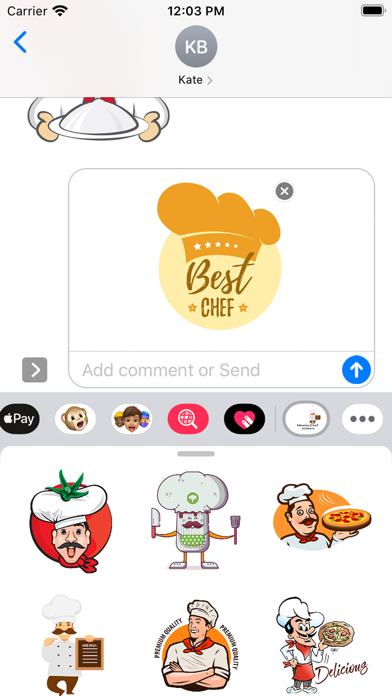 Chef Stickersのおすすめ画像10