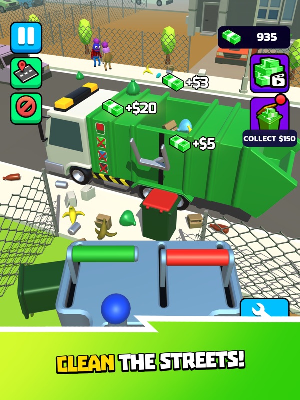 Garbage Truck 3D!!! screenshot 6