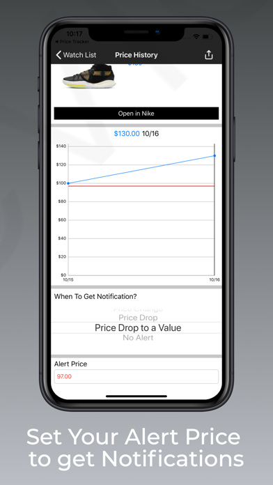 Price Tracker for Nike Screenshot