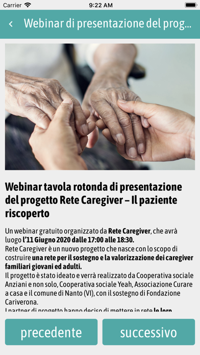 Rete Caregiver Screenshot 4 - AppWisp.com