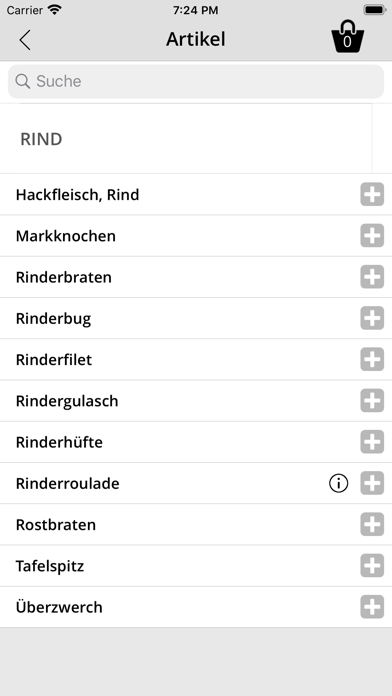 Metzgerei Buhler Screenshot