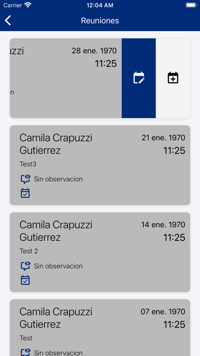 La Salle Cochabamba Profesores Screenshot