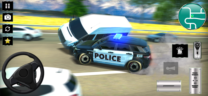 Police Car Drift