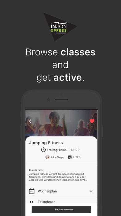 INJOY XPRESS Training Screenshot