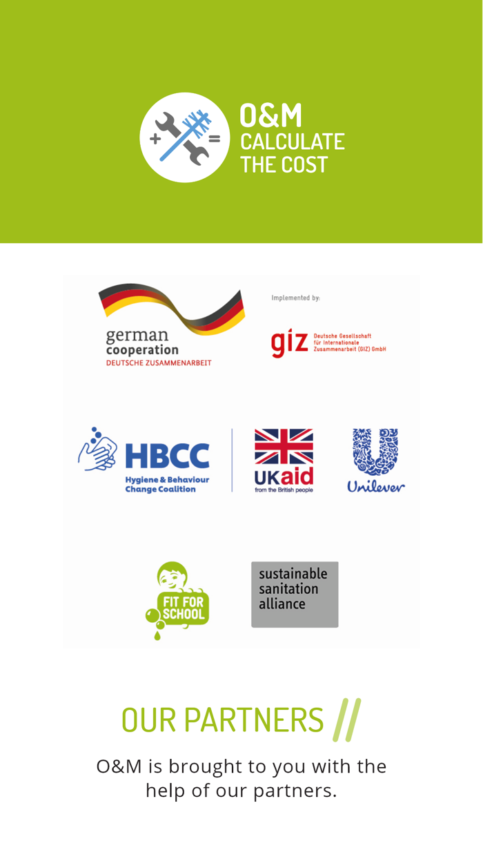 OandM Calculate the cost