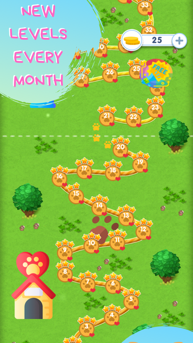 Kitty Rescue - Match 3 Puzzle Screenshot