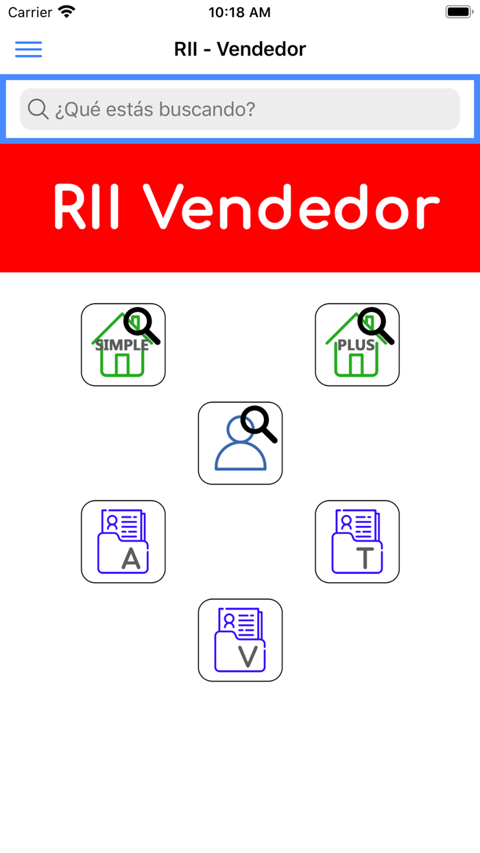 RII Vendedor