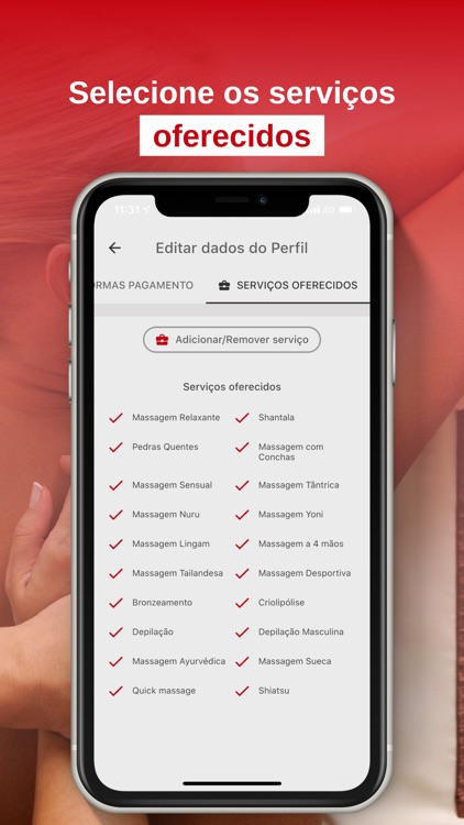 MassagemApp screenshot-5