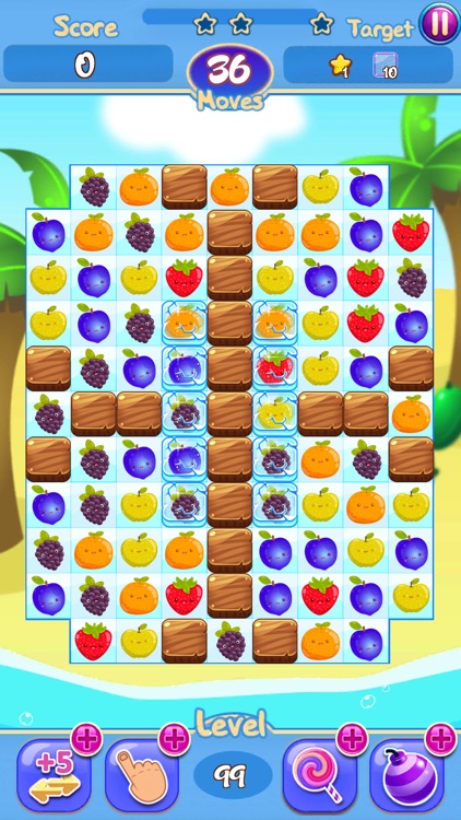 Tasty Crush: The Fruit War