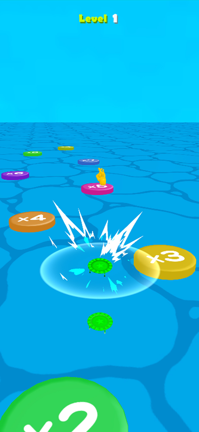 stack Trampoline jump