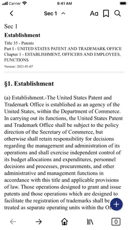 Game screenshot USC 35 - Patents apk