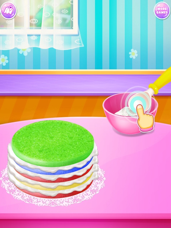 Screenshot #6 pour Unicorn Food - Rainbow Cake