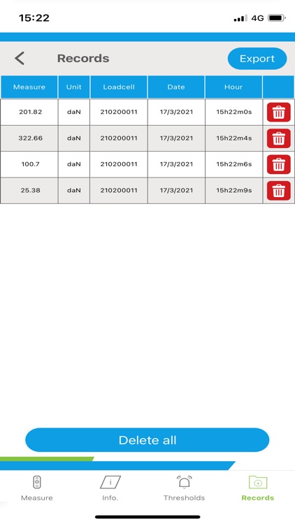 dynafor - Load Cell Monitoring screenshot-8