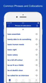 common phrases & collocations iphone screenshot 1