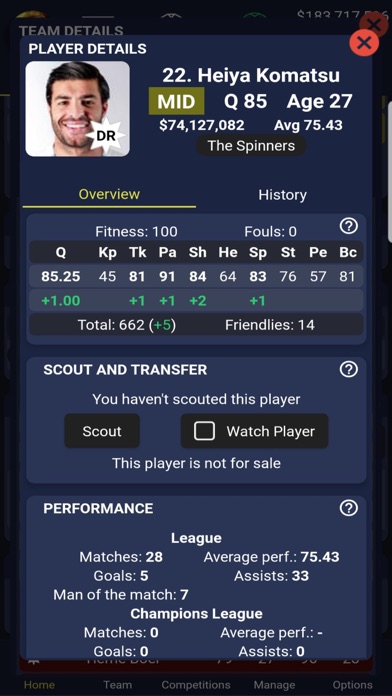 Manager League Football Screenshot