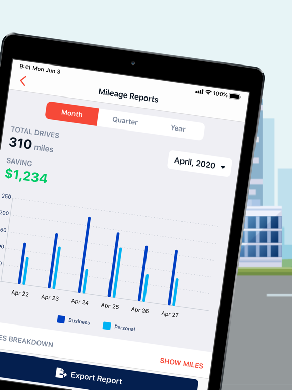 Mileaged Mileage & Tax Tracker screenshot 2