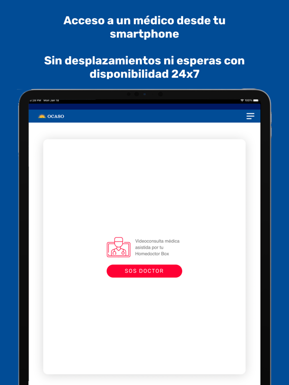 Screenshot #4 pour OCASO Video Consulta Medica