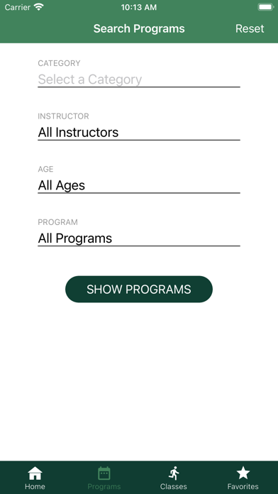 Cleveland Racquet Club Inc Screenshot