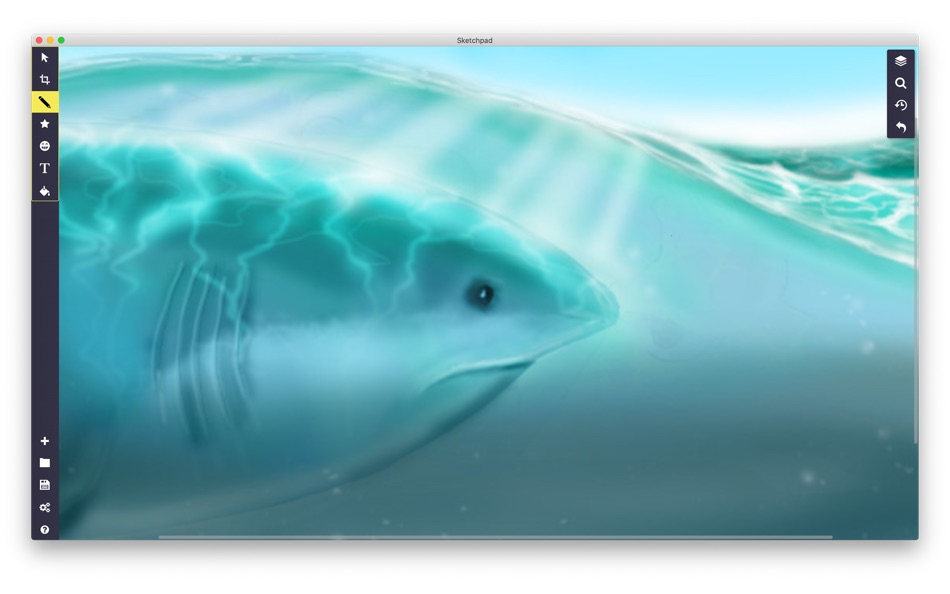 #1. Sketchpad Premium (macOS) Podle: Sketch.IO, Inc