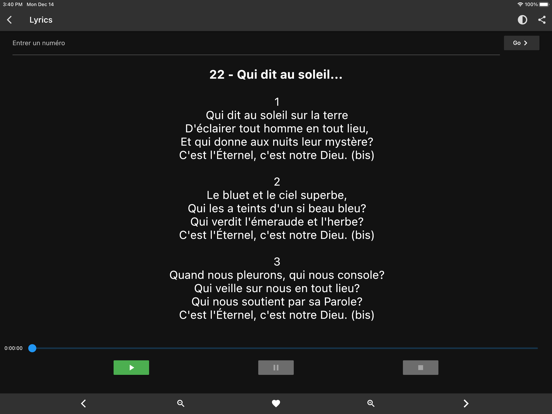 Screenshot #6 pour Hymnes et Louanges Adventist