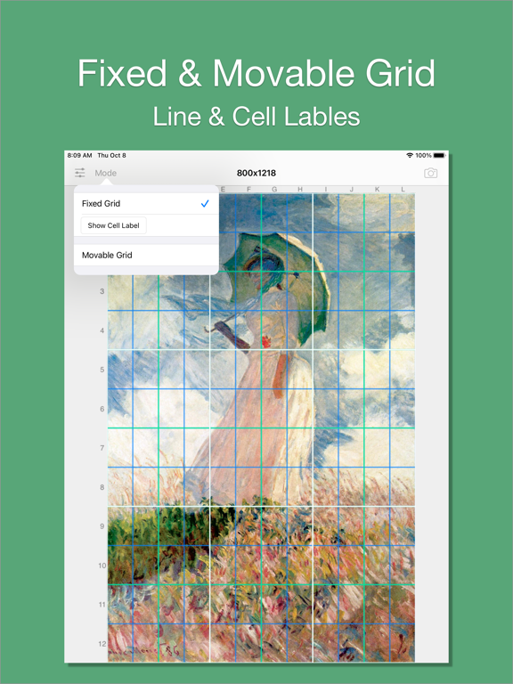 Screenshot #5 pour Grid#-Ajouter grille sur image