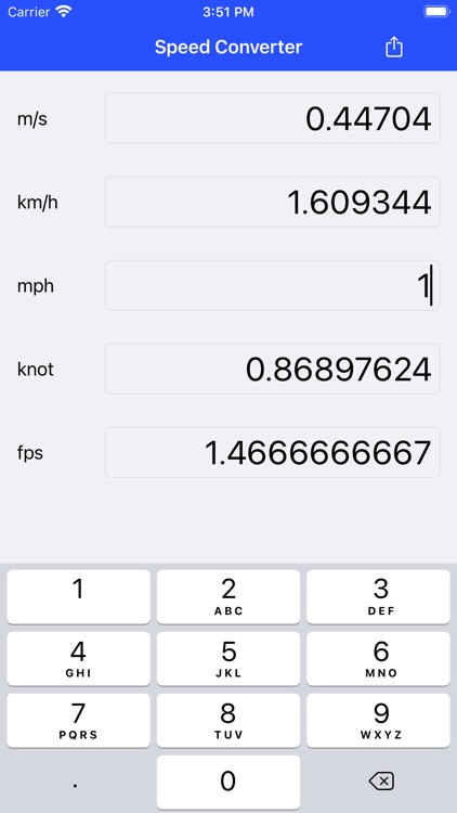 Speed Converter