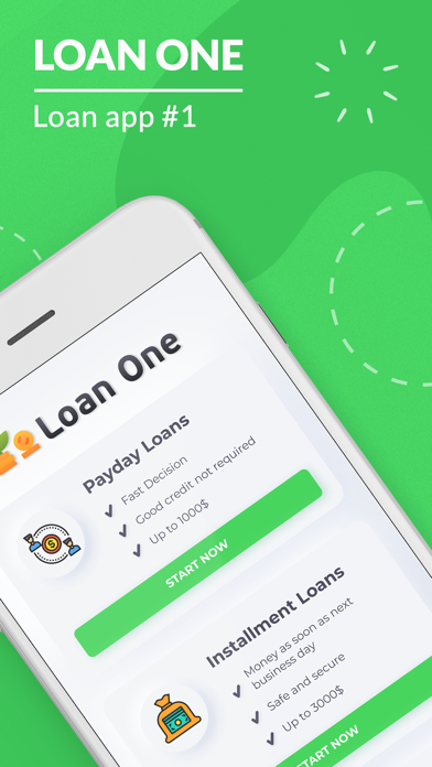 Loan One - Online Cash Advance Screenshot