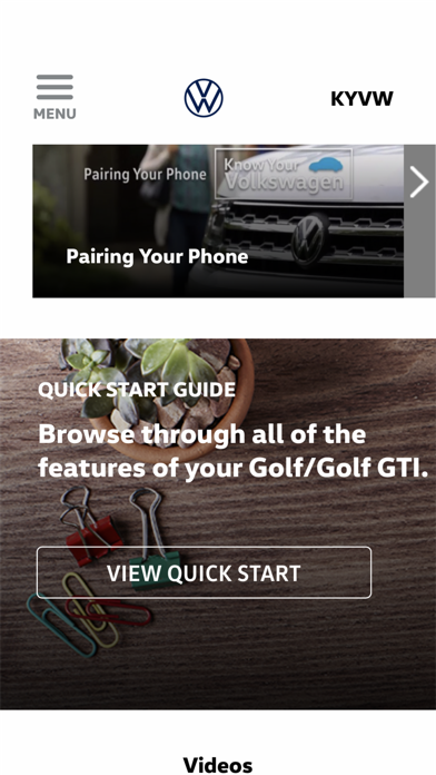 Knowing Your Volkswagen Screenshot