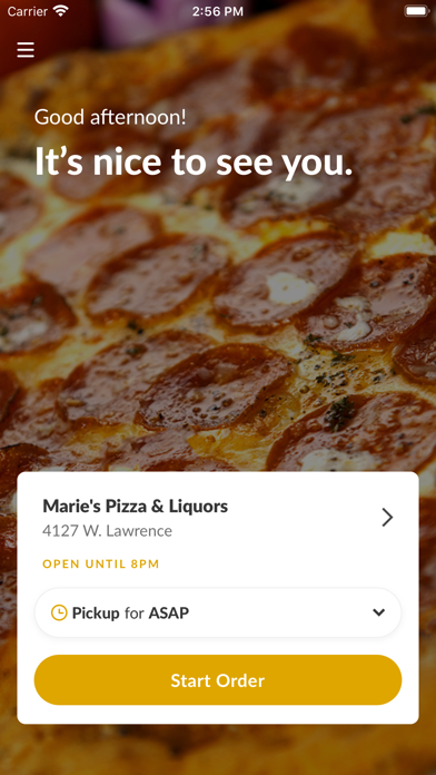Marie's Pizza & Liquors Screenshot