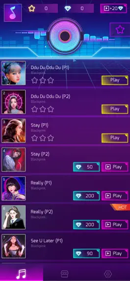 Game screenshot BLINK BALL HOP - KPOP TILES mod apk