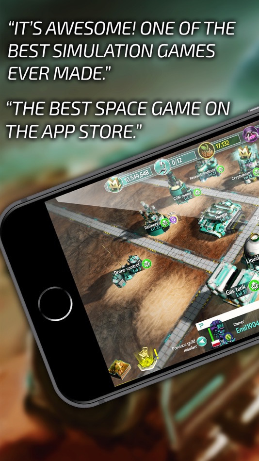 #1. Mars Tomorrow: Terraforming (iOS) Podle: gamefabrik GmbH