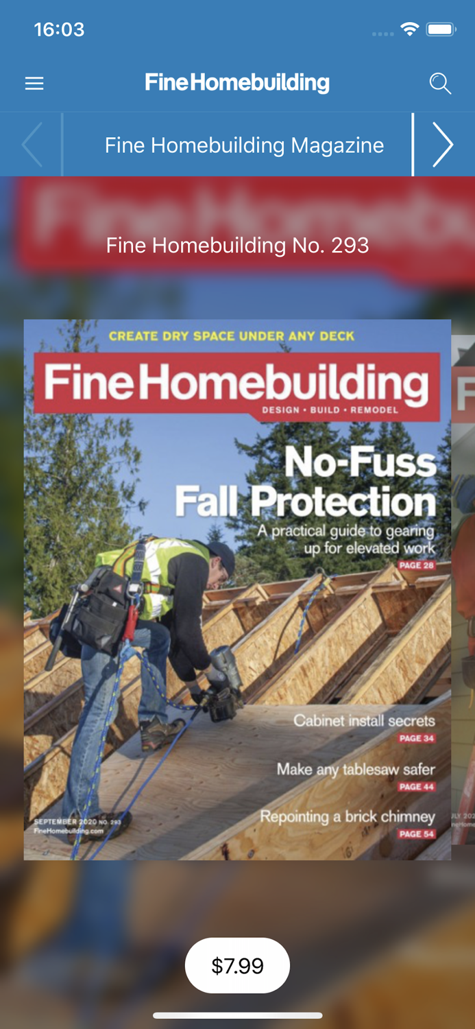 Fine Homebuilding Magazine
