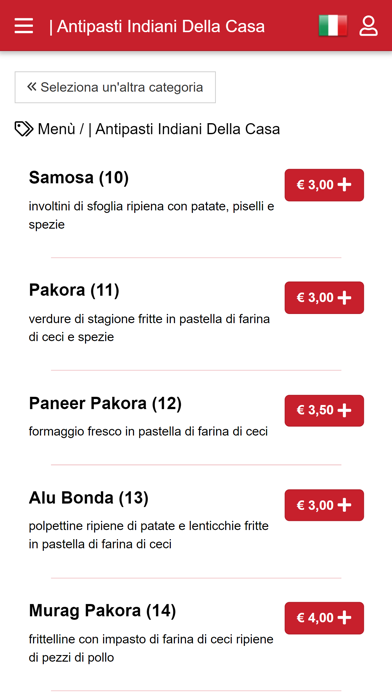 Krishna Ristorante Indiano Screenshot