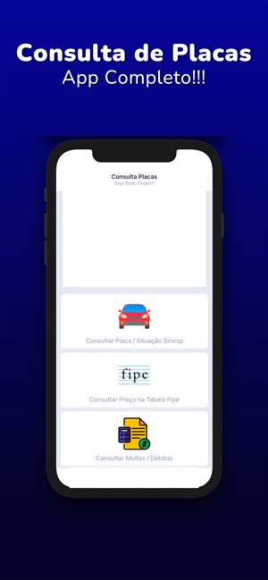 Consulte Placa e Tabela FIPE on the App Store