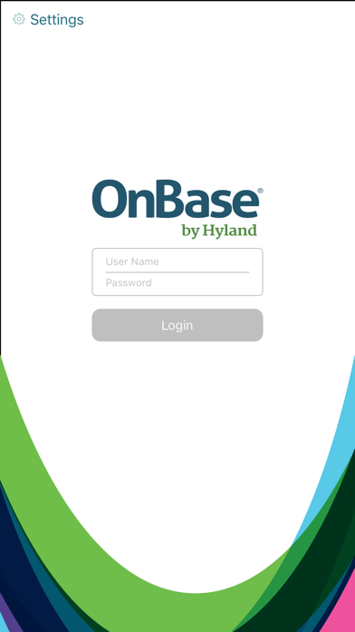 Screenshot #1 pour OnBase for iPhone (Foundation)