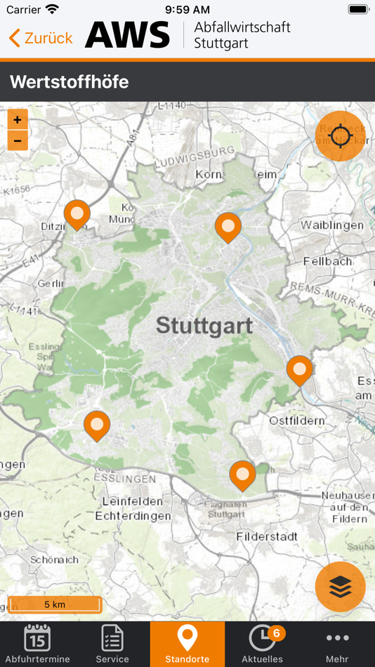 #4. Abfallwirtschaft Stuttgart (iOS) 由: Landeshauptstadt Stuttgart