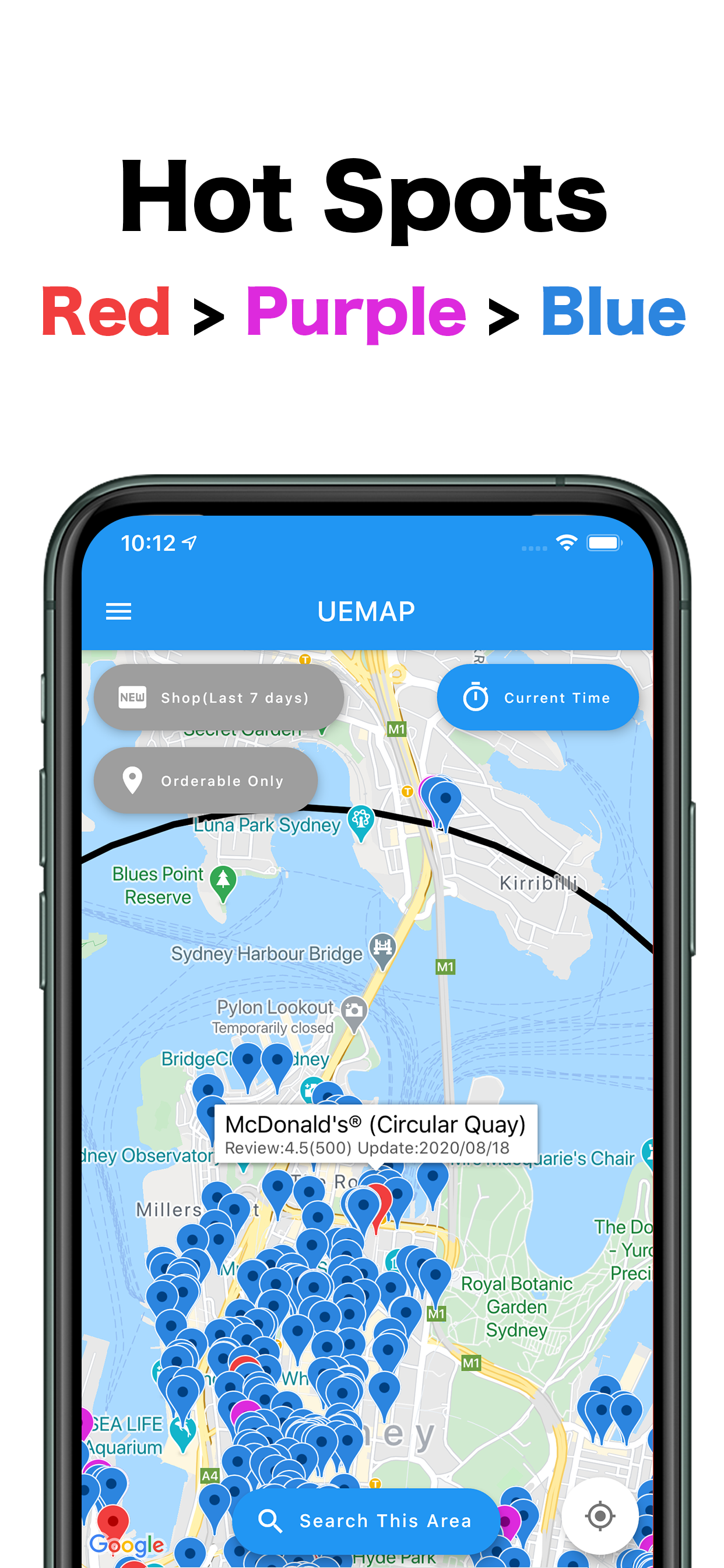 UEMAP - Restaurant Map