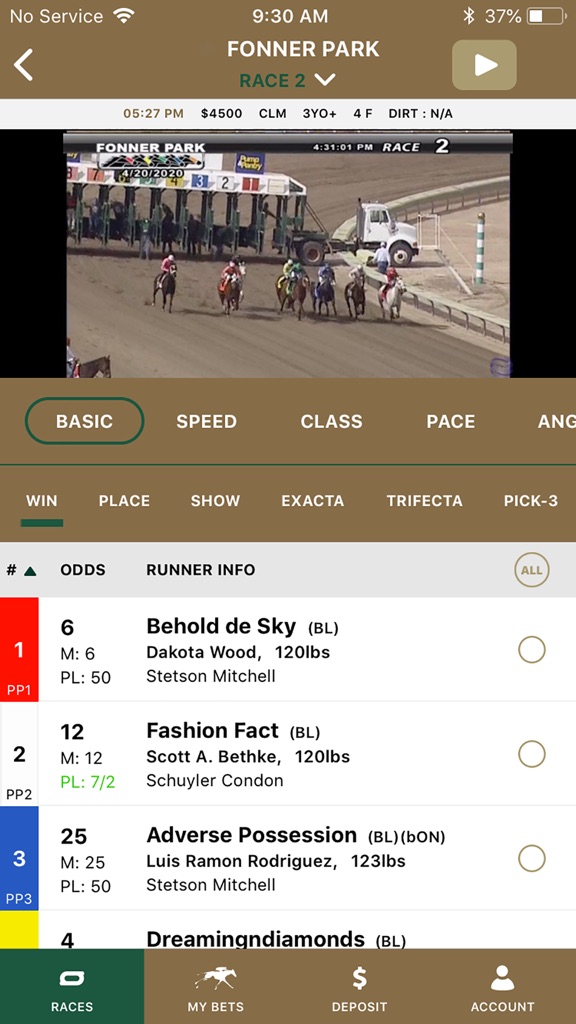 【图】Keeneland Select Wagering(截图2)