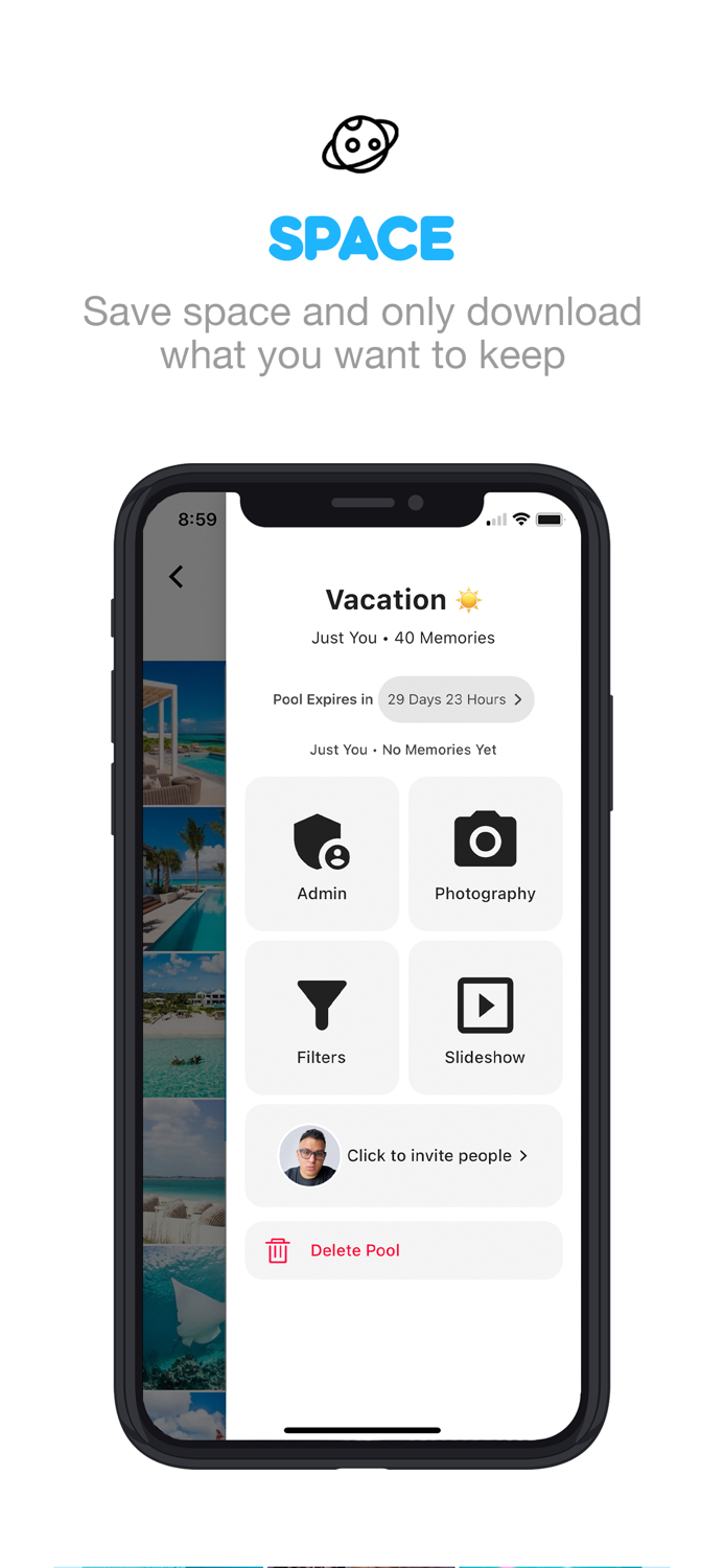 Pool - Private photo sharing
