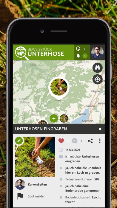 Beweisstück Unterhose Screenshot