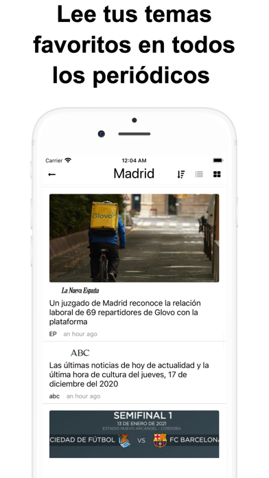 Noticias de última hora España Screenshot