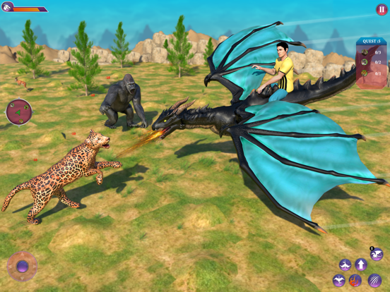 Screenshot #6 pour Flying Dragon City Attack