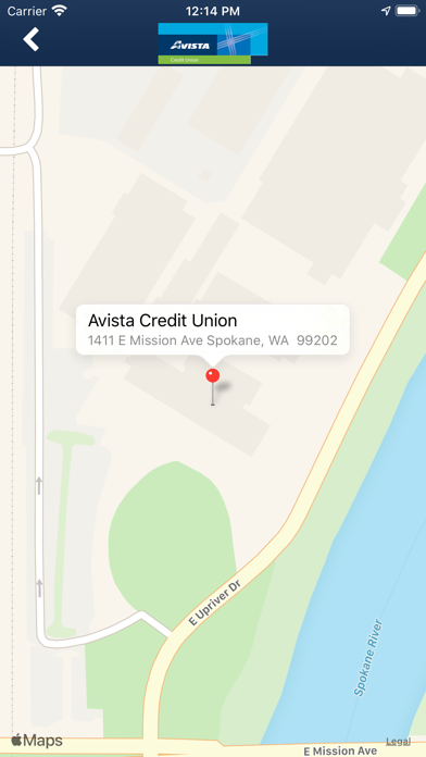 Avista CU Screenshot