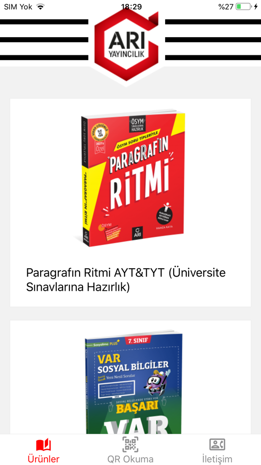 #1. Arı Karekod Okuyucu (iOS) Podle: Codex Bilişim A.Ş.