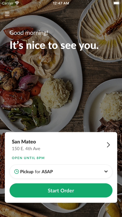 Hummus Mediterranean Kitchen Screenshot