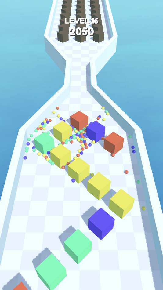 #2. Pixel Rush 3D (iOS) By: Carlton Forrester